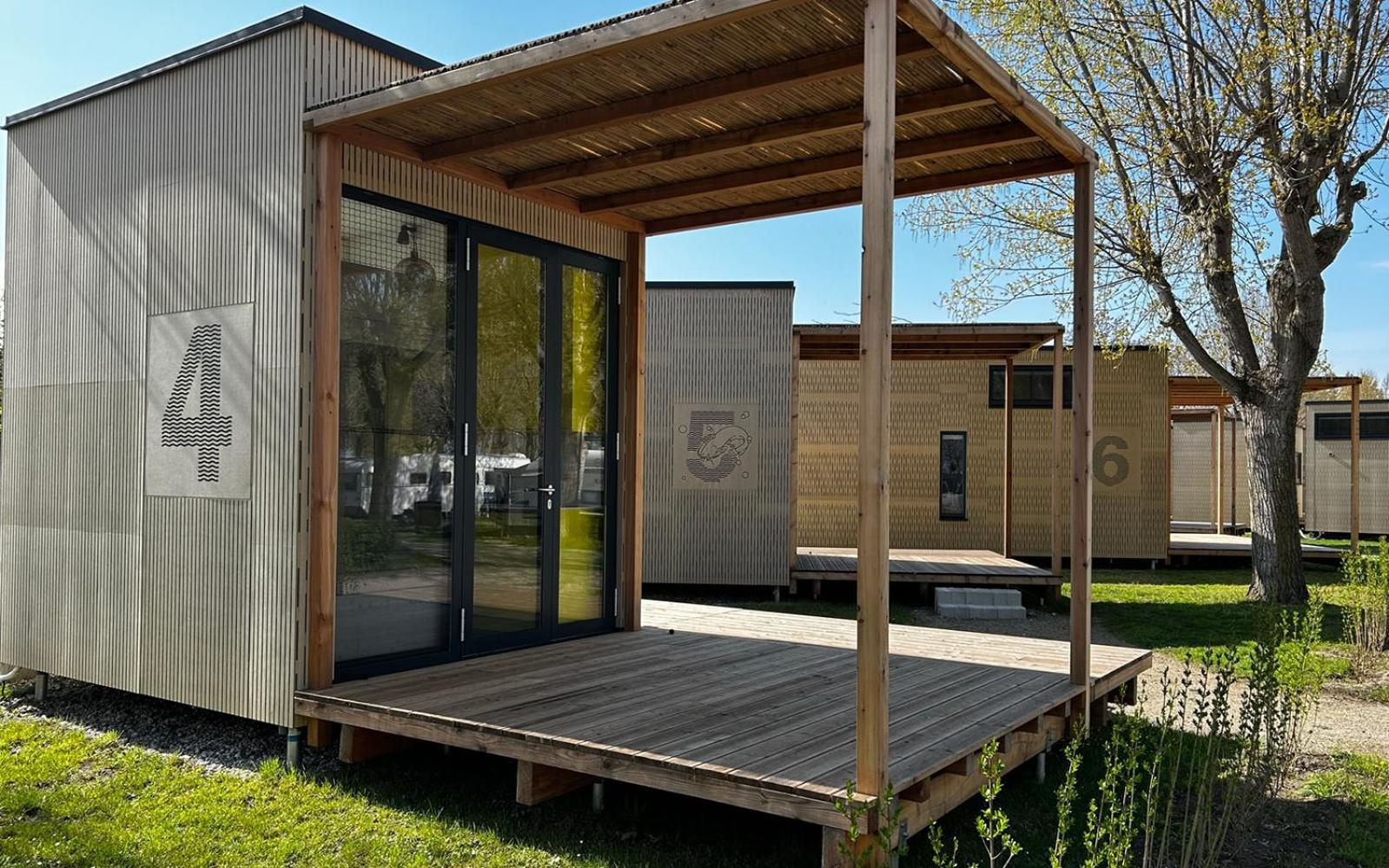 Mobile Homes Direkt Am Strand Des Neusiedler Sees Подерсдорф-ам-Зе Экстерьер фото