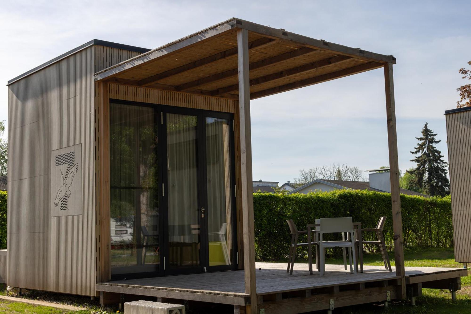 Mobile Homes Direkt Am Strand Des Neusiedler Sees Подерсдорф-ам-Зе Экстерьер фото