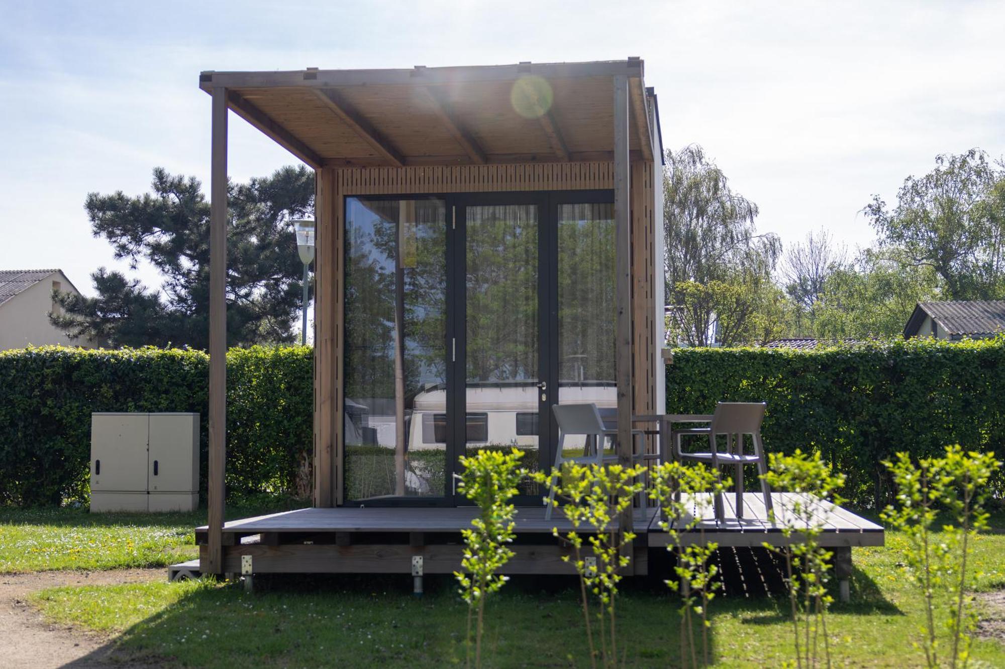 Mobile Homes Direkt Am Strand Des Neusiedler Sees Подерсдорф-ам-Зе Экстерьер фото